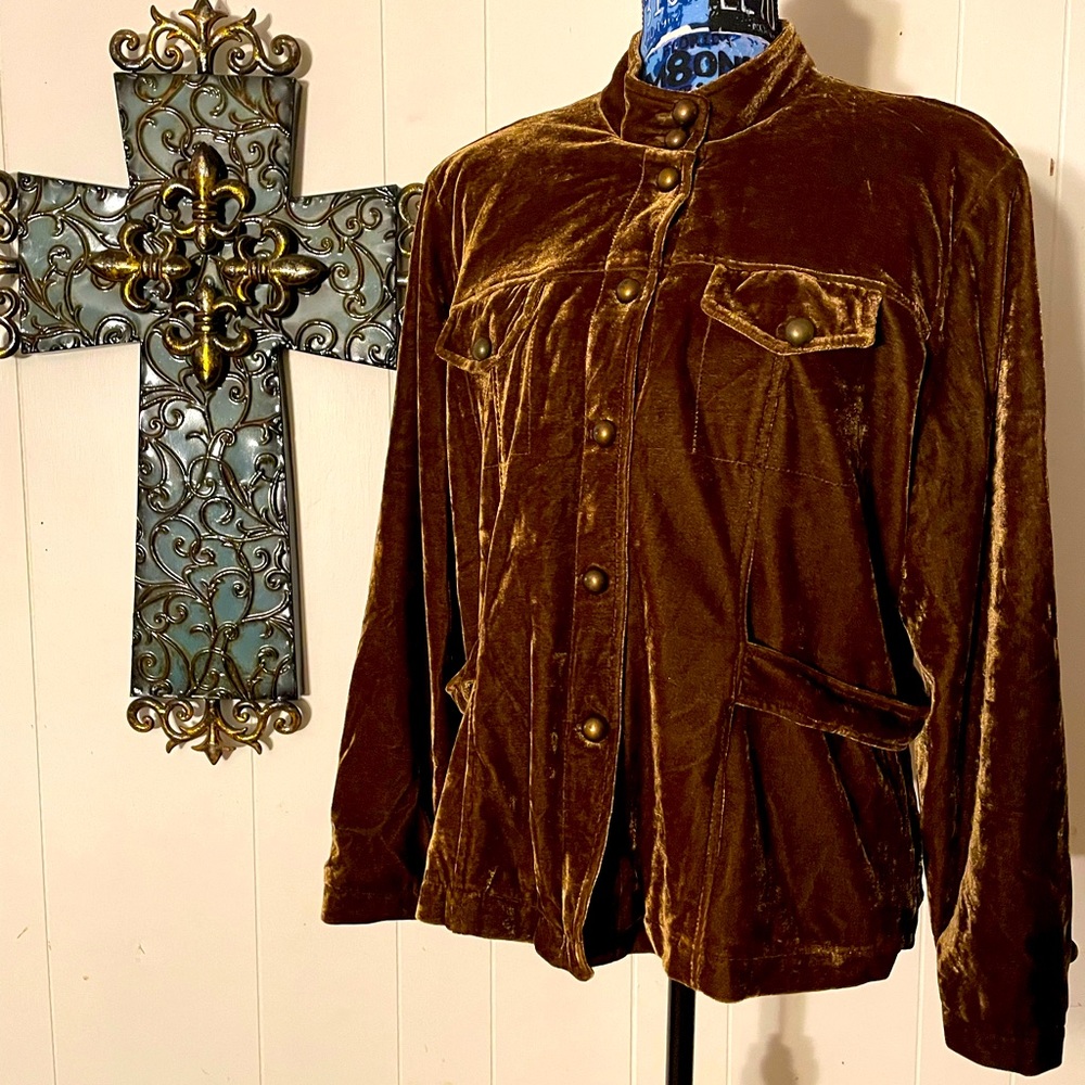 Velour jacket